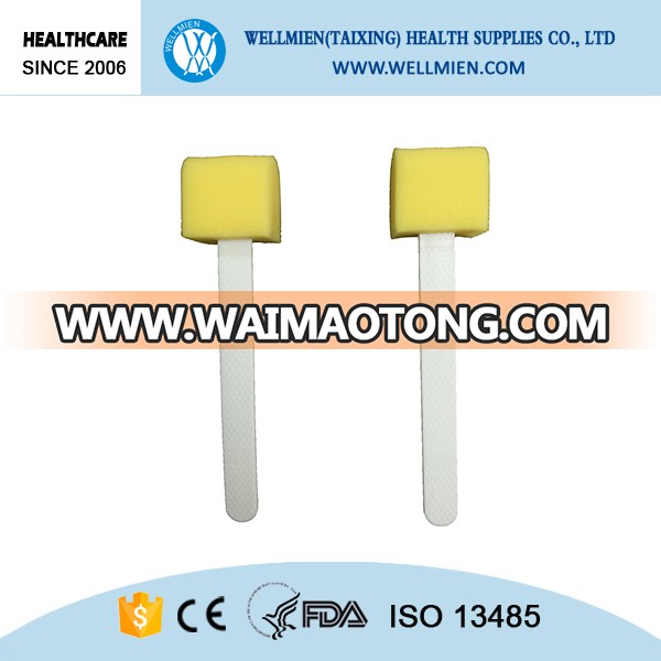 Medical Cleaning Sponge Applicator Consumble Brush