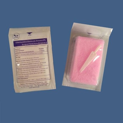 Hand Scrub Brush With Chlorhexidine Gluconate Solution 4 %