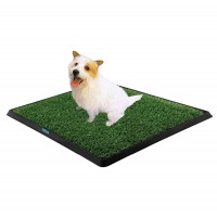 Indoor Pet Park Potty Grass Mat Sanitary Dog Pee Pad